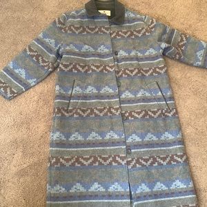 Long Woolrich Wool Coat